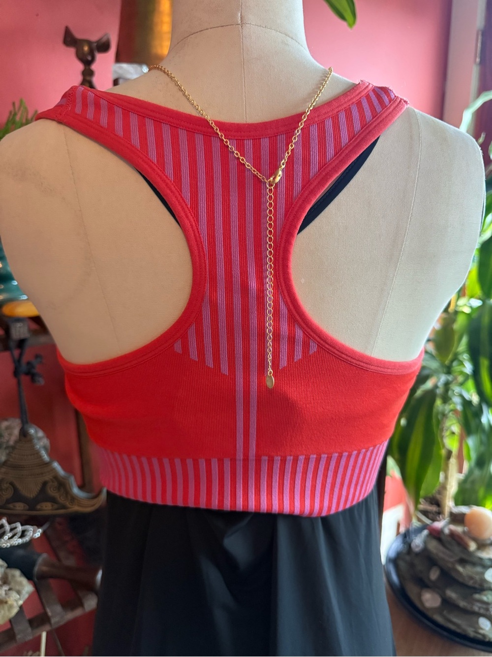 SAGE collective Red and Pink Racerback
sports bra - Picture 3 of 5